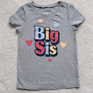 Carter’s “Big Sis” Tee - size 6